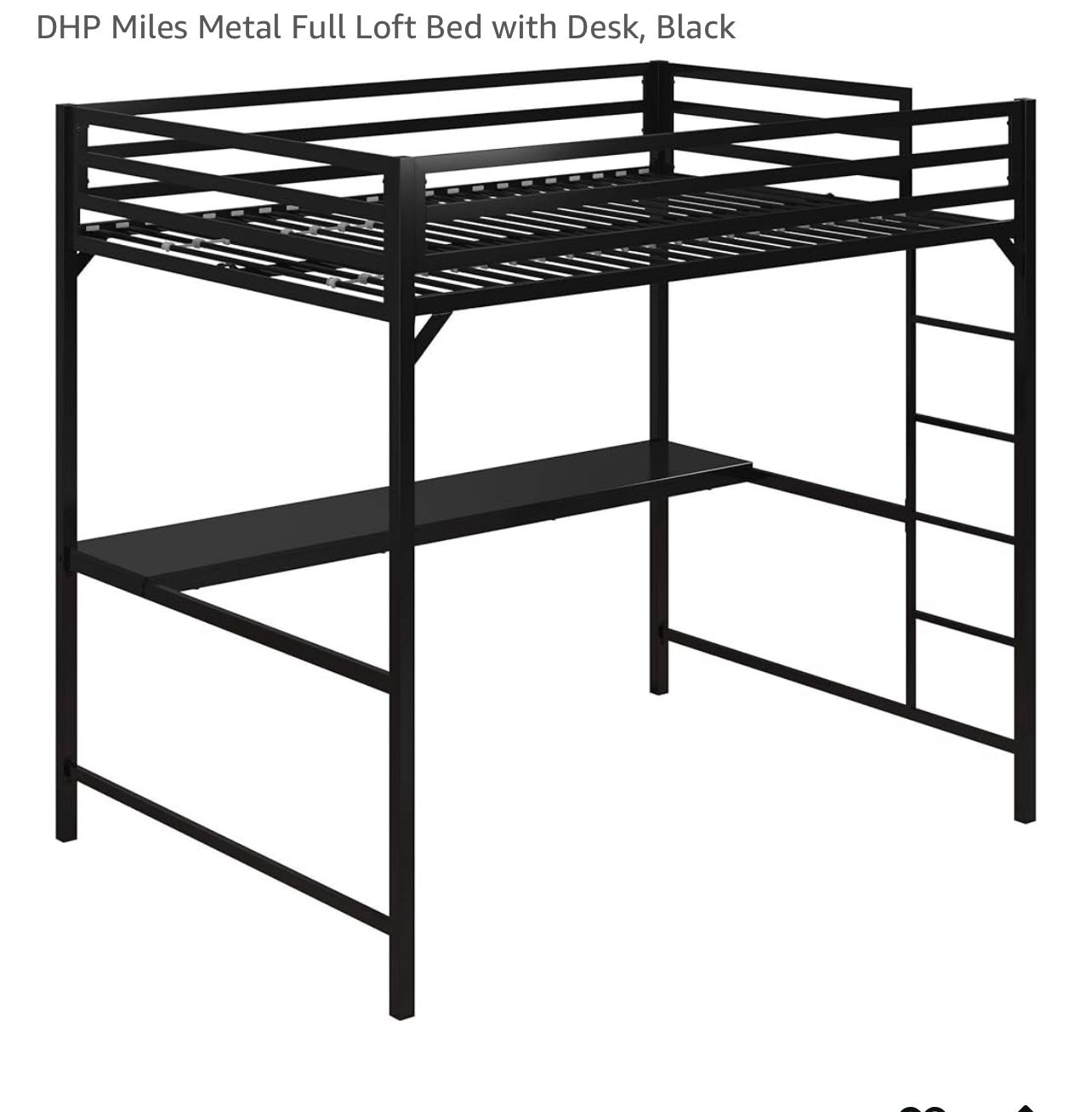 Full Loft Bed W/ Desk