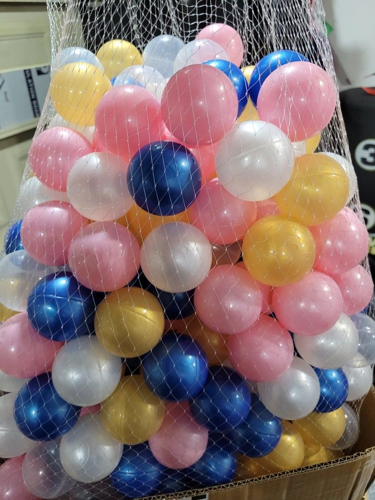 Pack Balls 500 For Play Kids