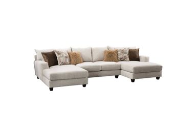Large double chaise couch