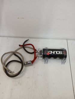 Soundbox 2.5 Farad Capacitor. 