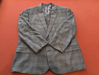 Men's Ralph Lauren / Macy's - Navy Blue Sports Coat / Jacket 46R