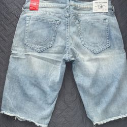 True Religion Jean Shorts