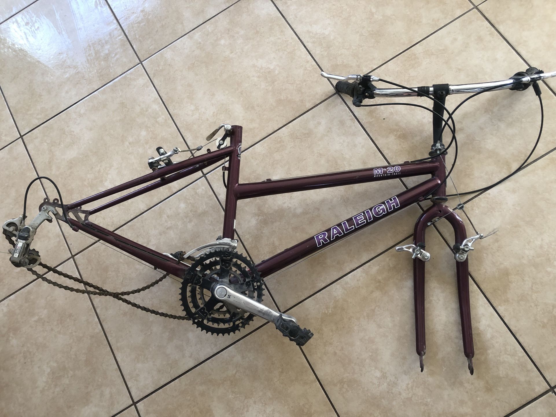 Vintage Raleigh Bike Frame