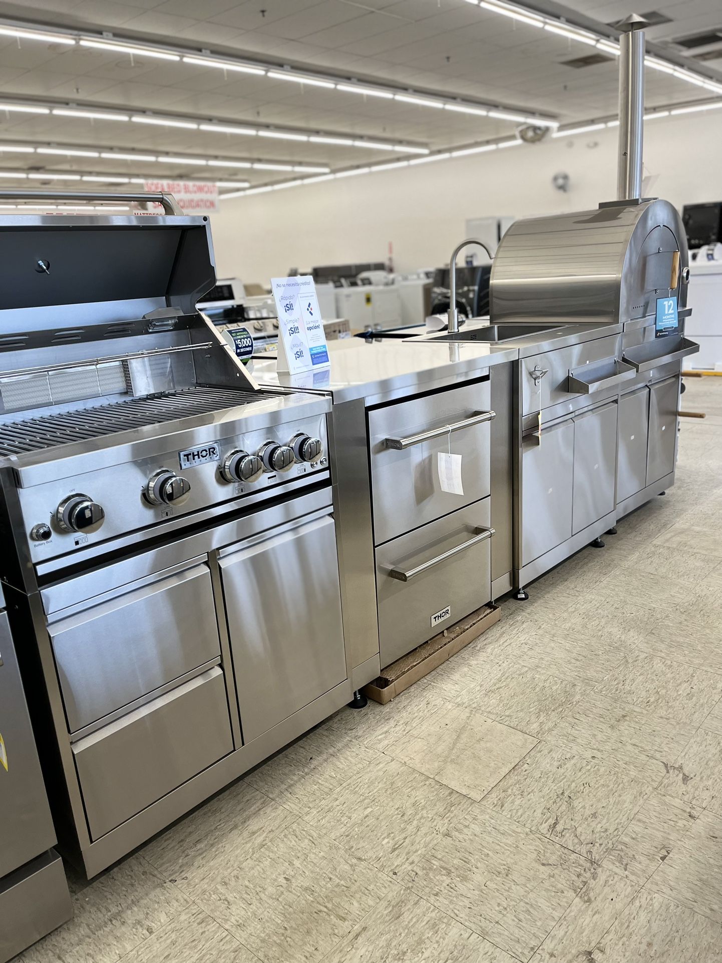 THOR OUTDOOR KITCHEN GRILL