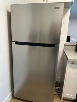 18 Cu. Ft. Stainless Steel Fridge Freezer