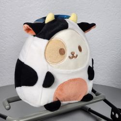 6" Anirollz Puppiroll In Cow Costume Plush