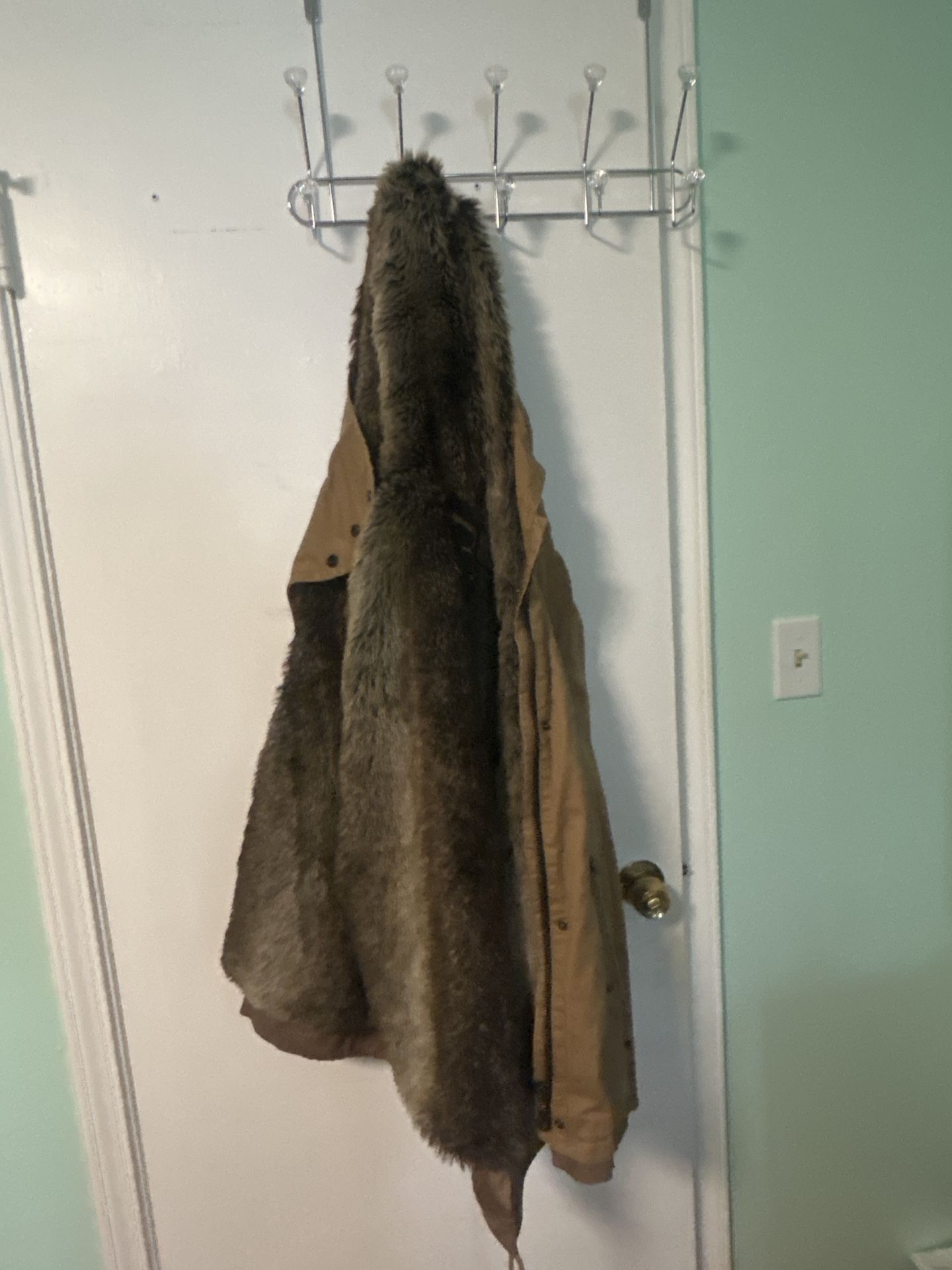 Forever 21 Faux Fur-Lined Jacket – Size M – Never Worn Price Negotiable