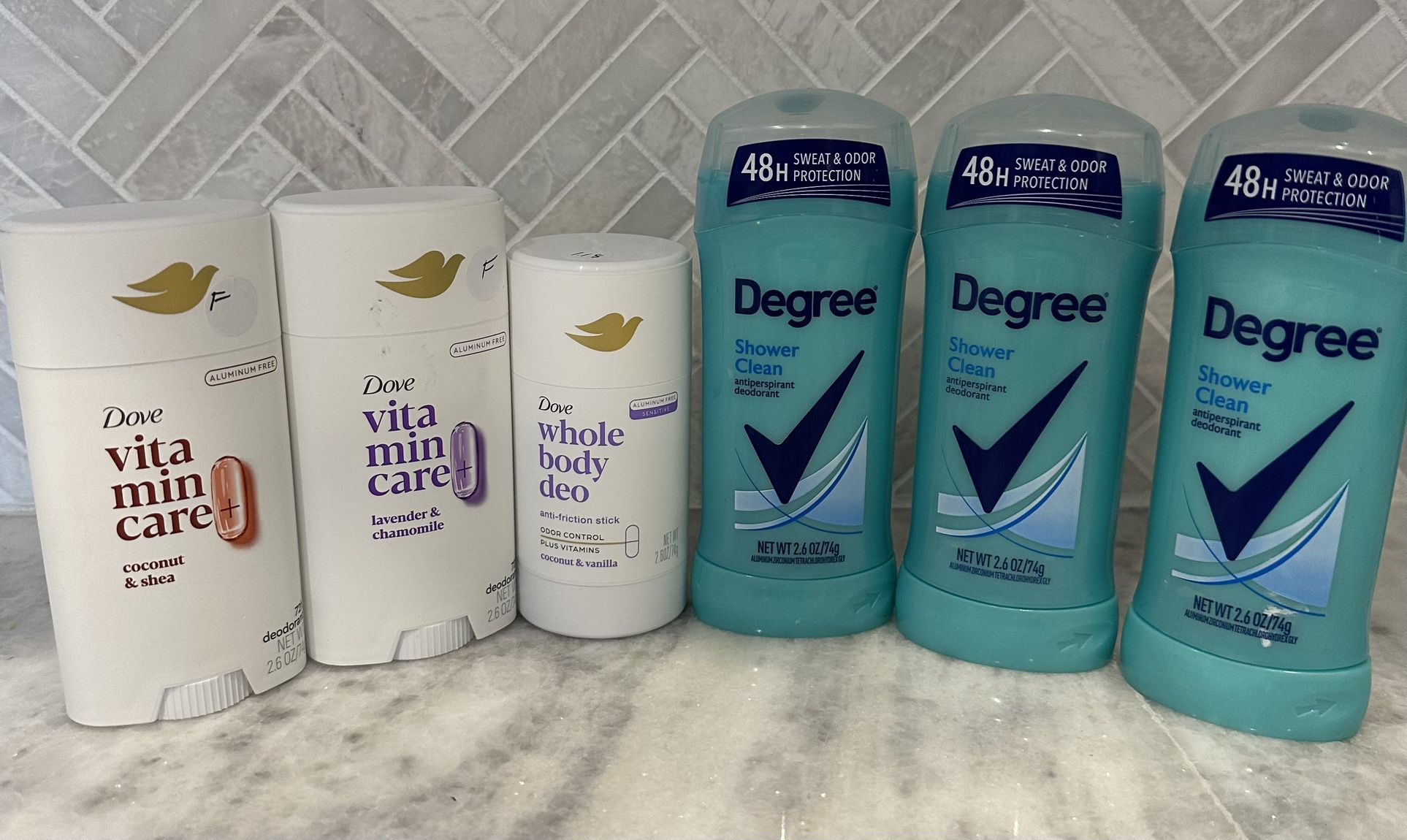 Women’s Dove Vitamin Care & Degree Deodorant - bundle #14