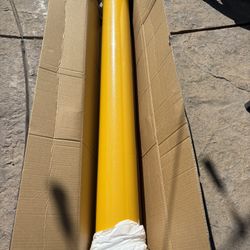 PET Diamond Yellow Vinyl Wrap