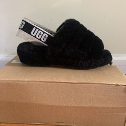 New Uggs Fluff Yeah Slide Sz 6