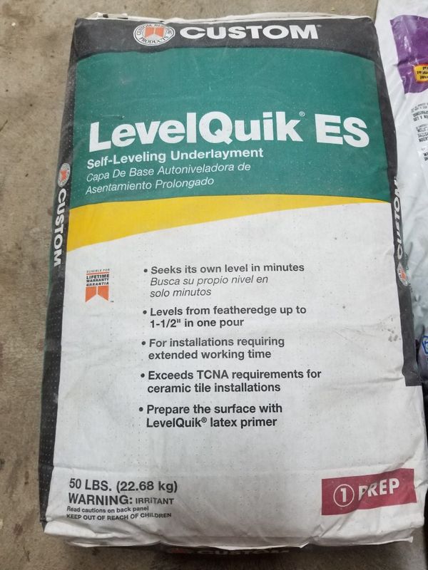 Level Quik Self Leveling Underlayment For In Yucaipa Ca Offerup Level Quik Self Leveling Underlayment