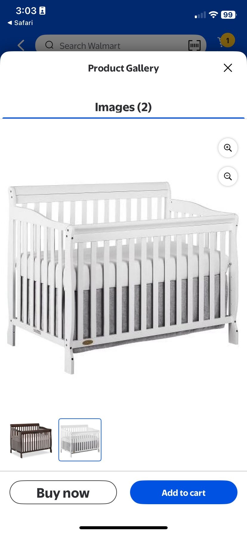 Dream On Me 5 In 1 Crib
