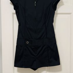 JLO Midnight Black Romper! Size: M
