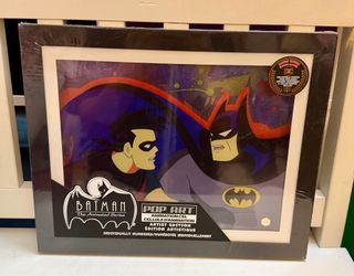 Exclusive POP ART Batman Collectible Limited Edition with Digital Twin | Featuring Background by Renowned Artist - Christmas With the Joker
