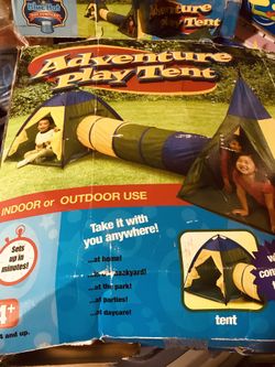 Adventure tent ⛺️ play tent