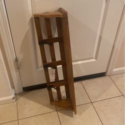 Shelf With Hooks. 
