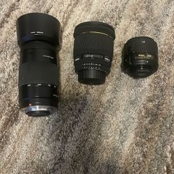 Camera Lens Lot