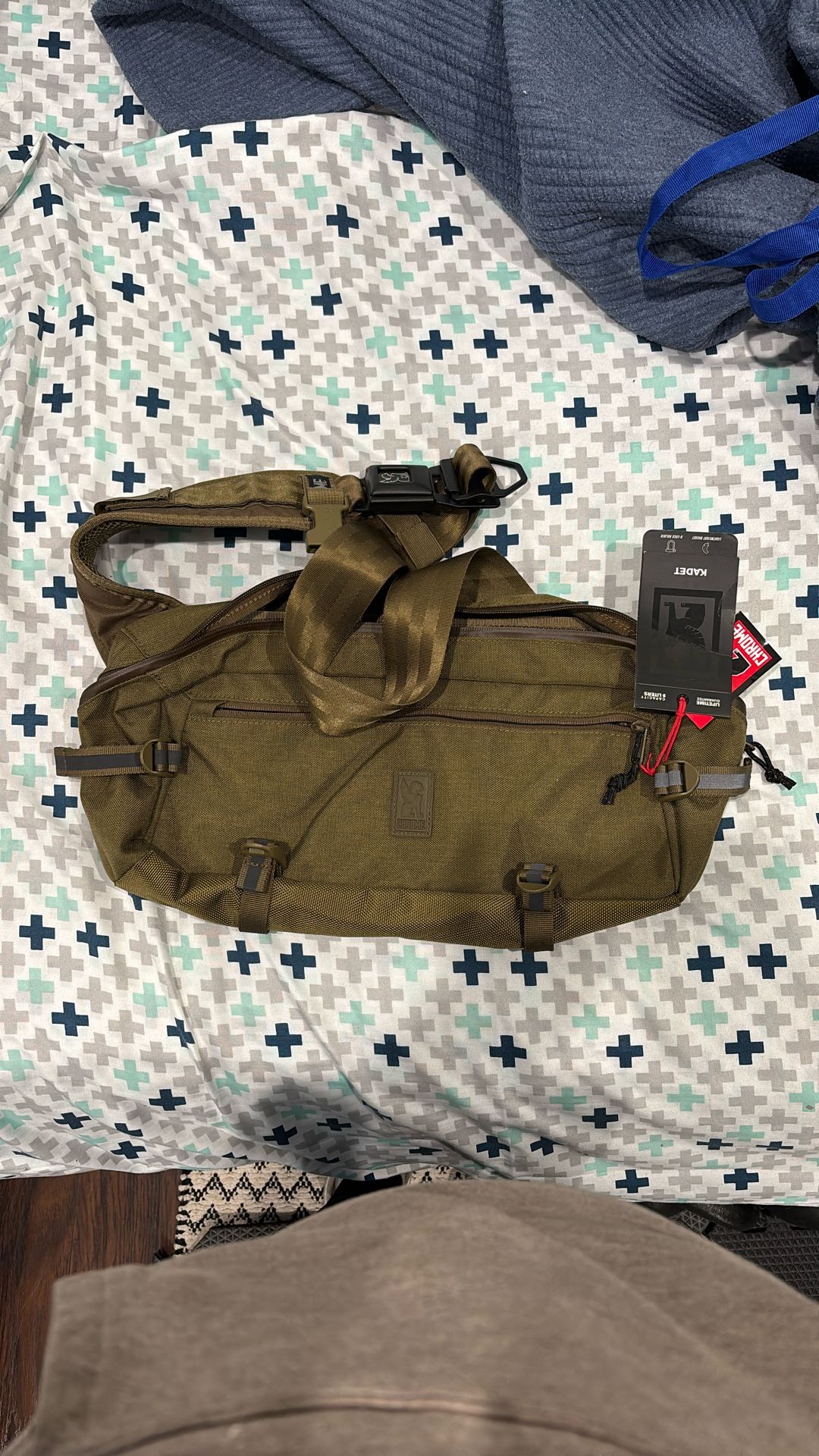 Chrome Messenger Bag NEW