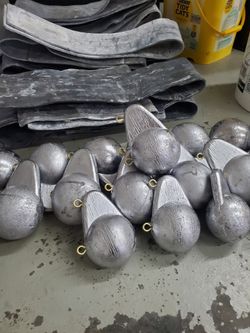 Lead Downrigger Balls