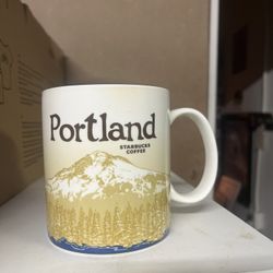 Portland Starbucks Coffee Super Rare Cup 
