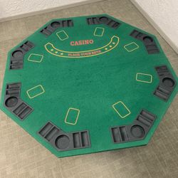 48" 8 Players Folding Poker Table Top