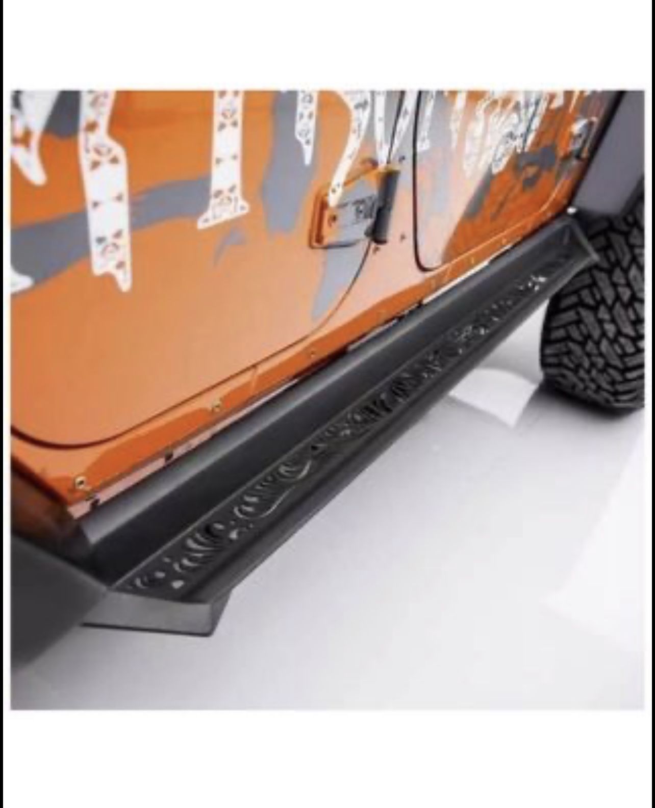 Jeep Wrangler Jk 2007-2014 running boards side Step