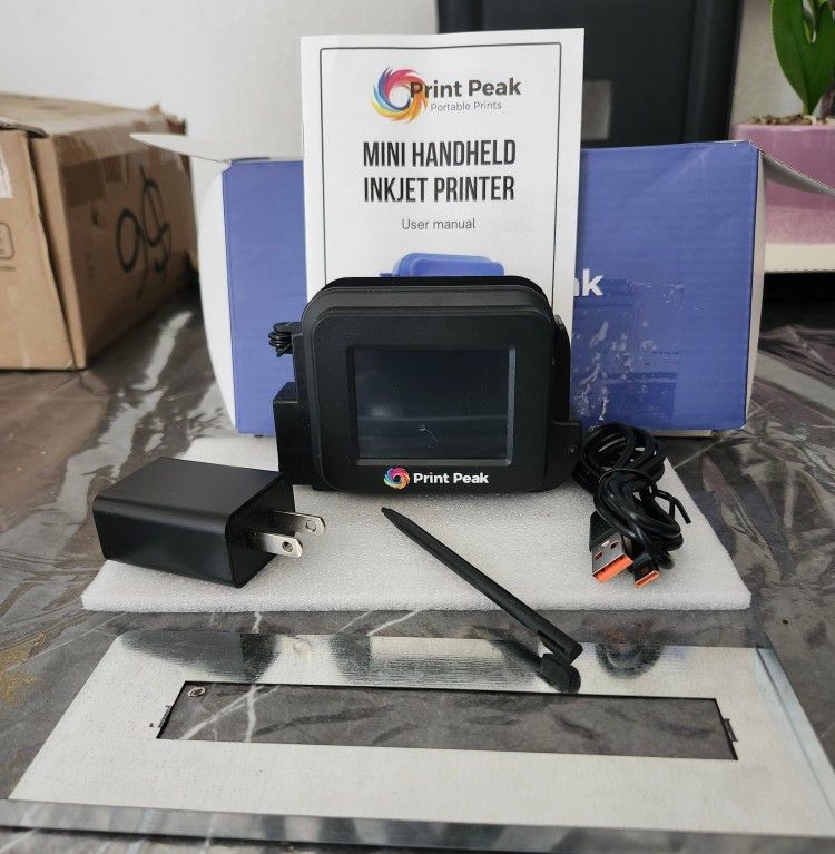 Mini PrintP eak Handheld Inkjet Printer No Cartridge