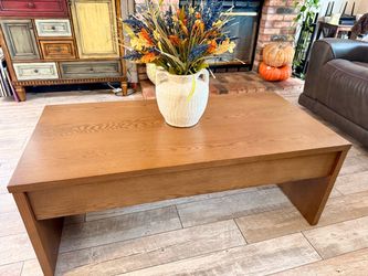 Whitlee Lift-Top Coffee Table, Brown