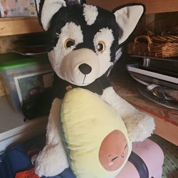 Doggie Stuff Animal With Free Avocado Toy