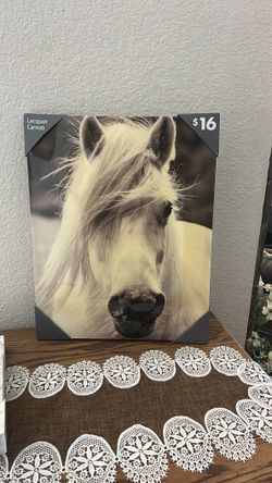 Horse lacquer canvas