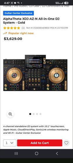 NEW DJ CONTROLLER