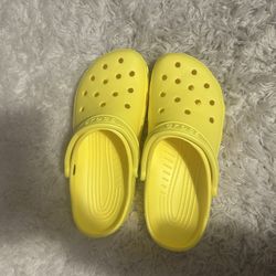 Yellow Crocs