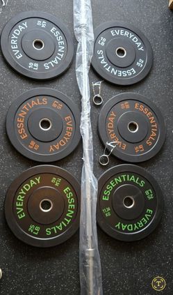 Olympic Bar And Weights 