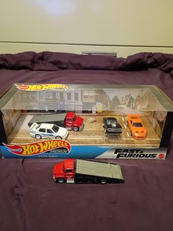 2019 Hot wheels premium Fast and Furious diorama