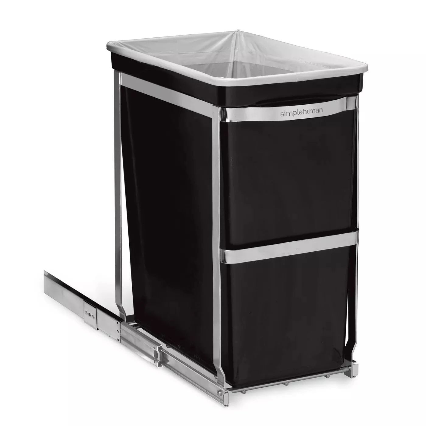 LOW PRICE MOVING- $160 + TAX RETAIL 8gal/30L UNDER COUNTER SLIDE TRASH CAN