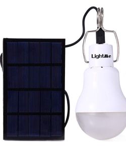 Solar portable light