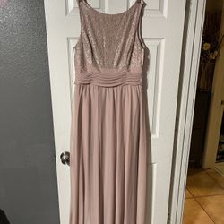 Blush Pink Formal Dress 