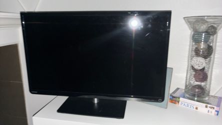 Small, light and thin Toshiba TV (screen 14”x25”)
