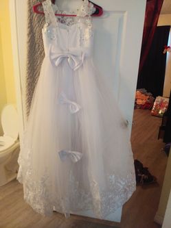 White dress for little kid