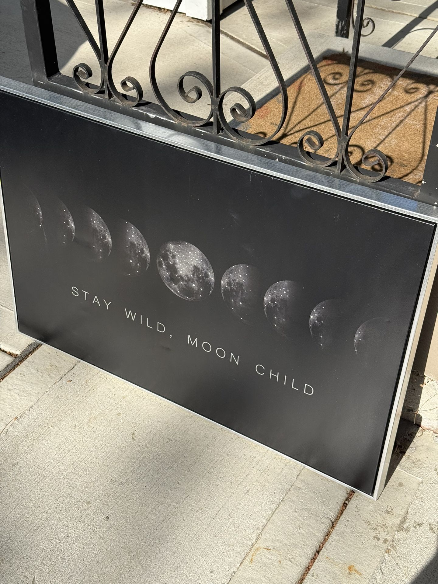 “Stay Wild , Moon Child” Canvas