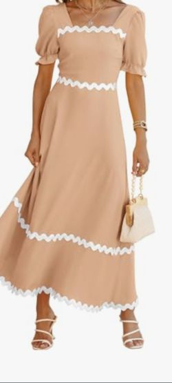 Square Neck Maxi Dress