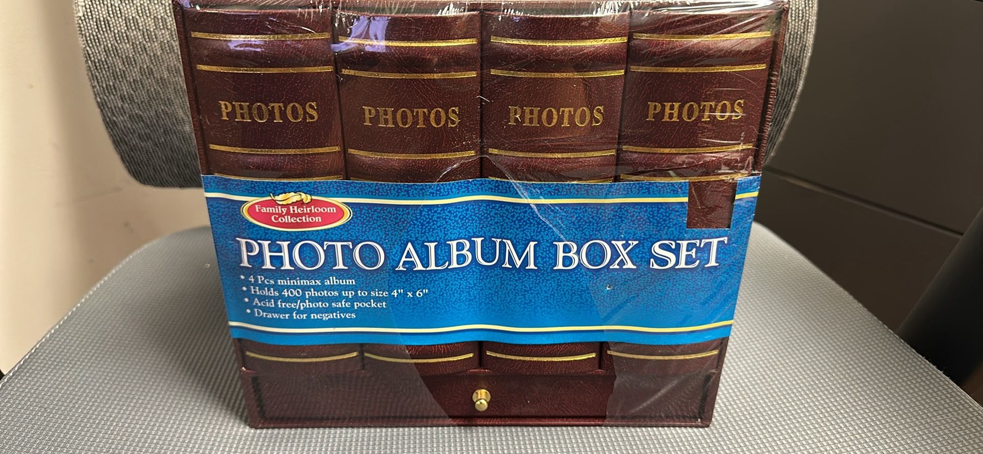Photo Album Box Set Brown