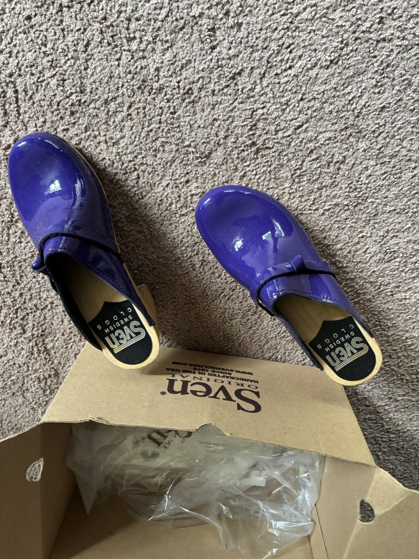 Sven Original Purple Patten Leather