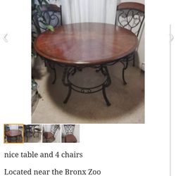 Dinning Table set.. Table and 4 chairs