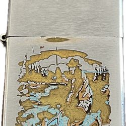 Vintage fishing zippo