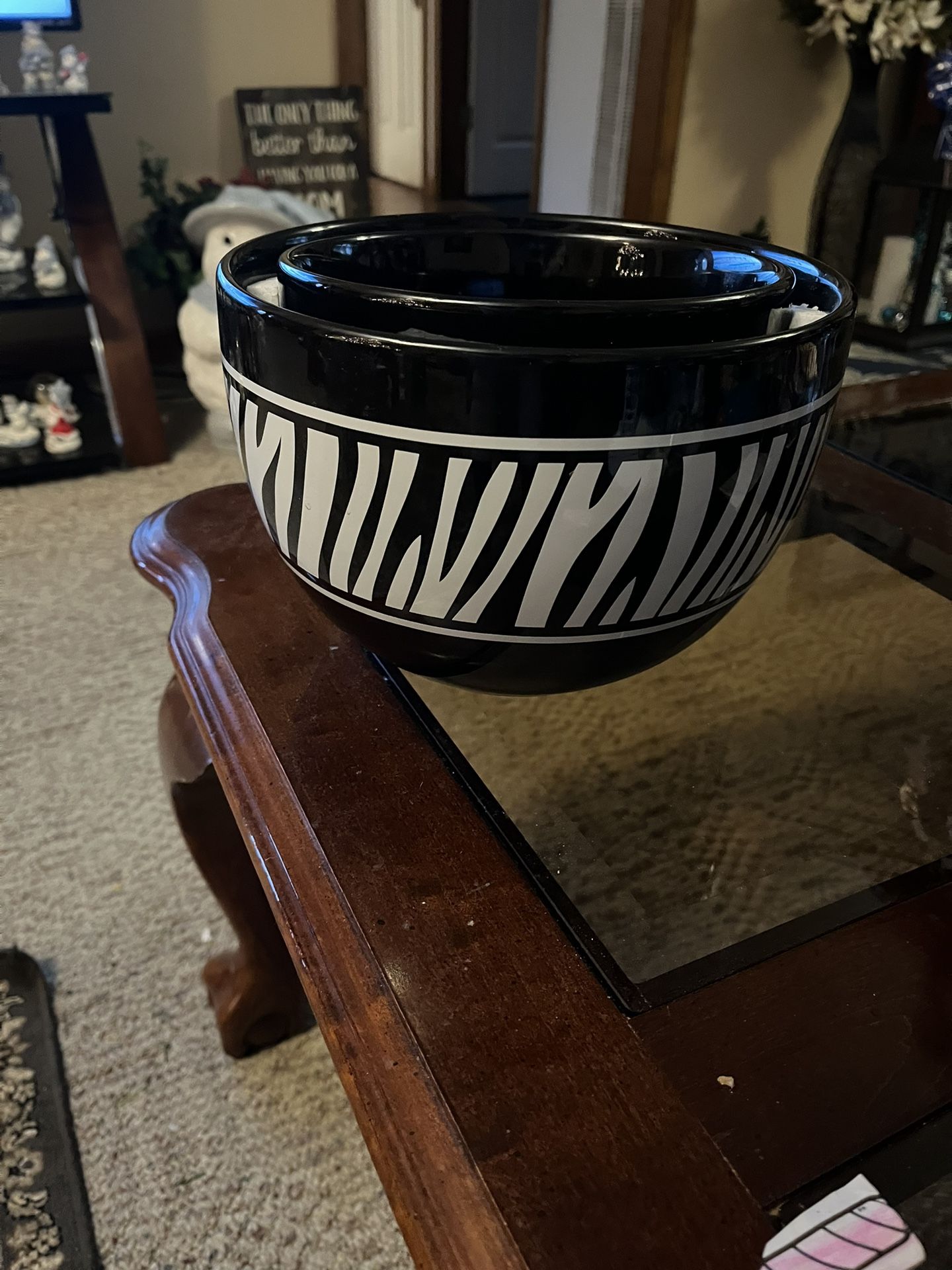 New Set Of 2 Nesting Stoneware Mixing Bowls