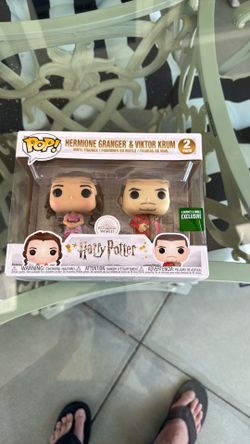 Funko pop Harry Potter hermione granger & viktor krum exclusive 2 pack