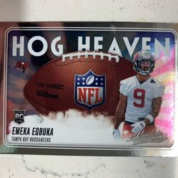 2025 Absolute Emeka Egbuka #HH-EEA Hog Heaven Tampa Bay Buccaneers
