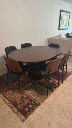 Table and 4 chairs