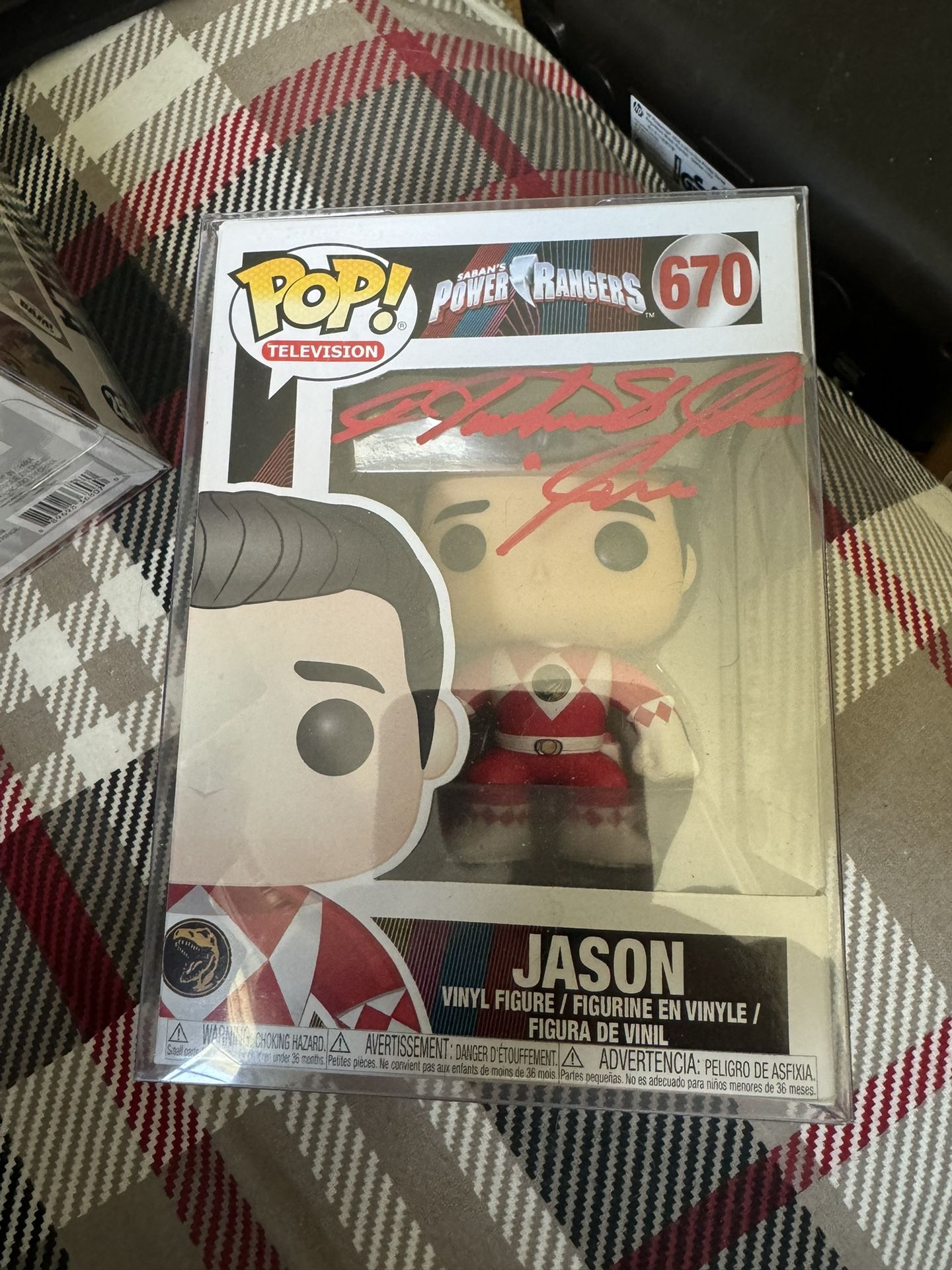Austin St. John Autographed Funko Pop